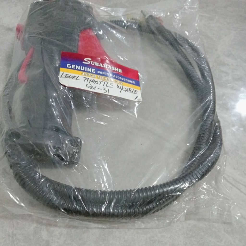Throttle lever stang handel gas GX 31,35 BG328 komplit kabel gagang mesin potong rumput 2tak,4tak