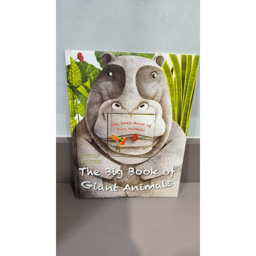 BBW book buku anak original the big book of giant animals