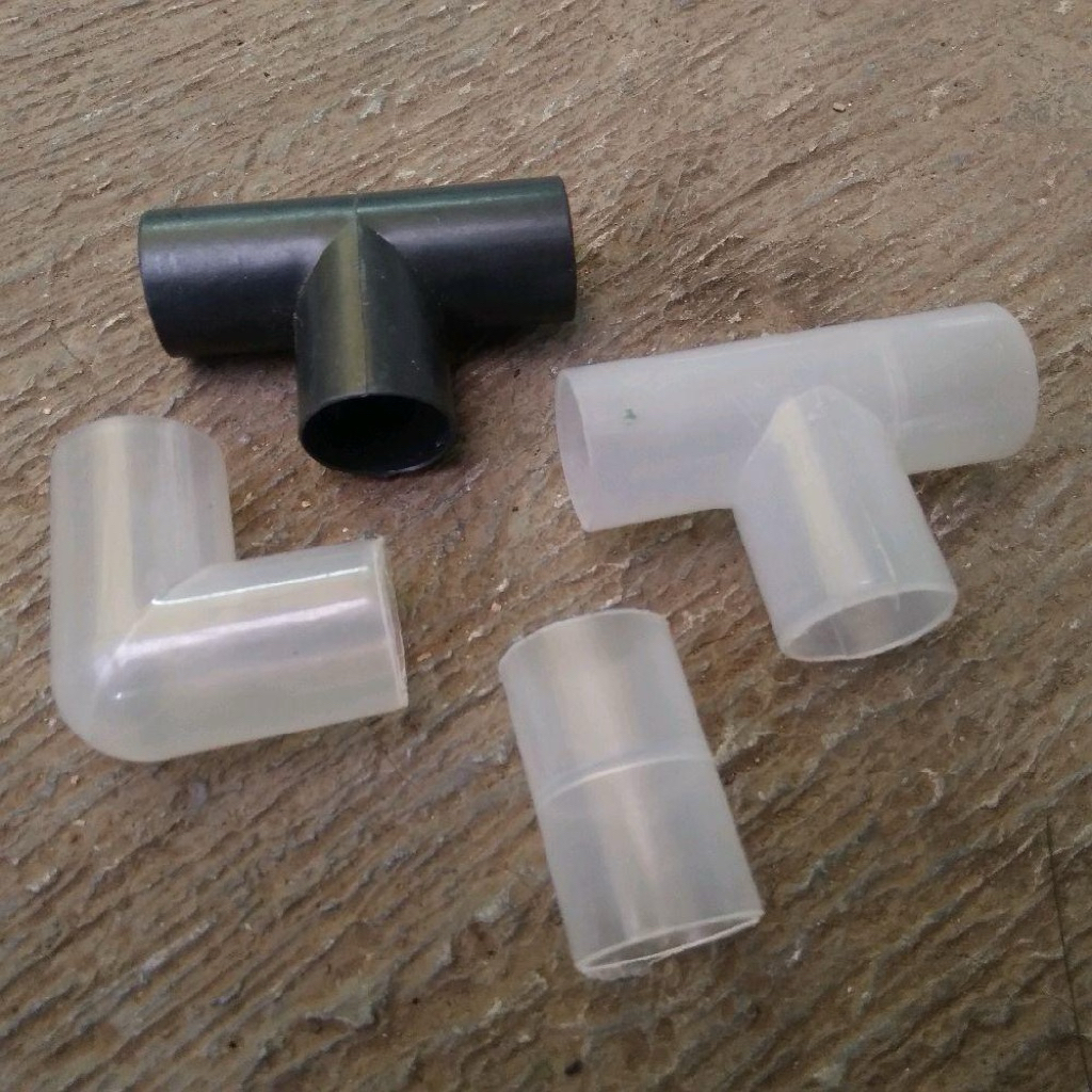 Knee Sambungan Pipa Paralon L T I - Equipment Aquarium