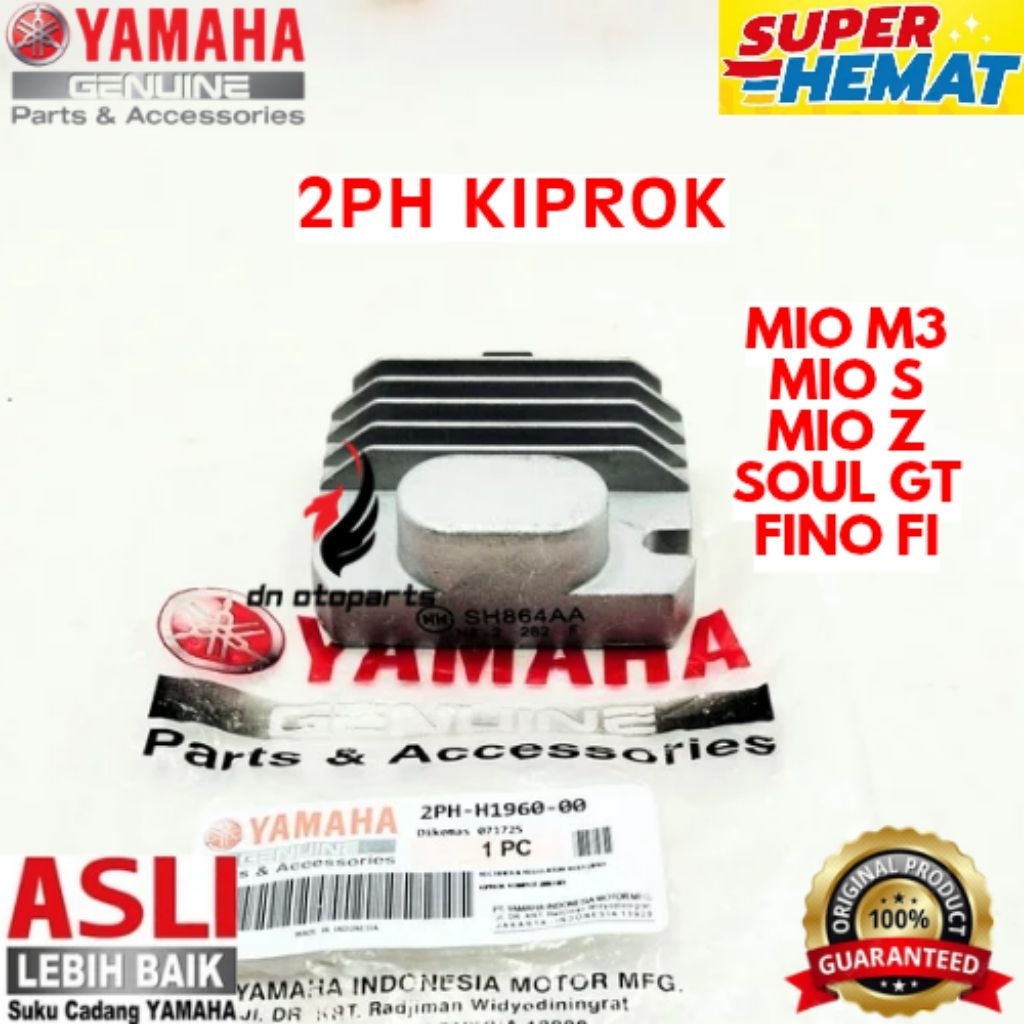 KIPROK ORIGINAL YAMAHA KODE 2PH KIPROK MIO M3, KIPROK MIO S, KIPROK MIO Z, KIPROK SOUL GT, KIPROK FI