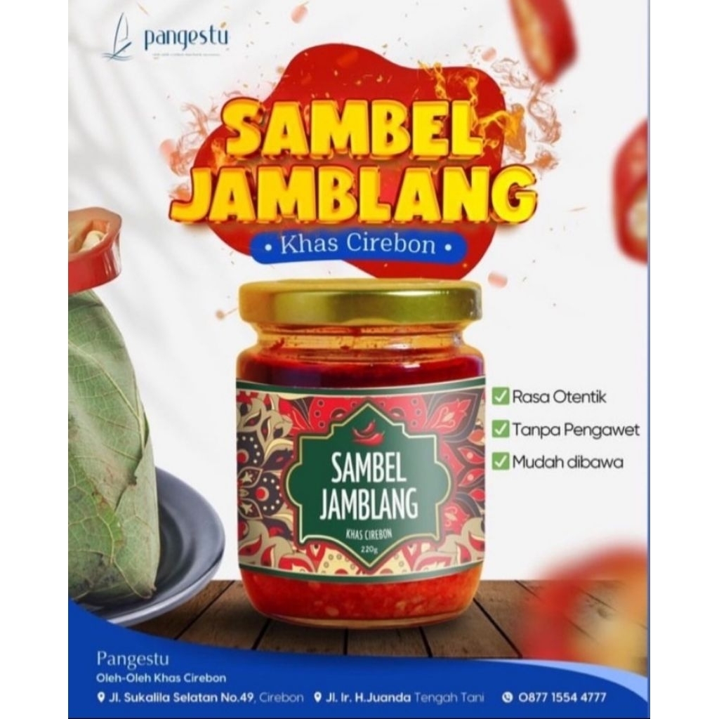 Sambal Jamblang Pangestu Oleh-oleh Khas Cirebon