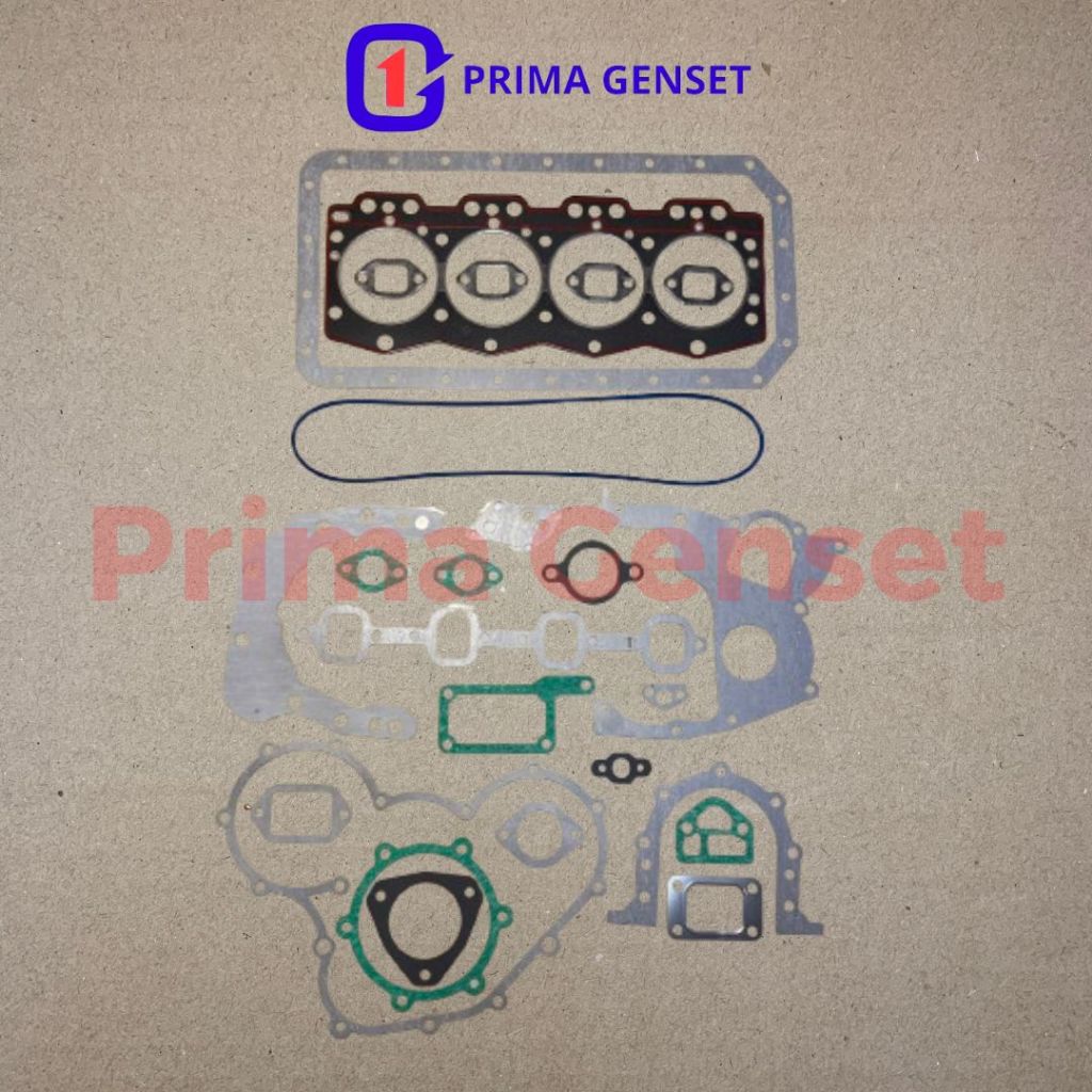 Packing Gasket Fullset Genset 4JA1 Series / 4JA1-D1 / 4JA1-F1 / 4JA1-Z2 / 4JA1-WLD Untuk Genset Aoli