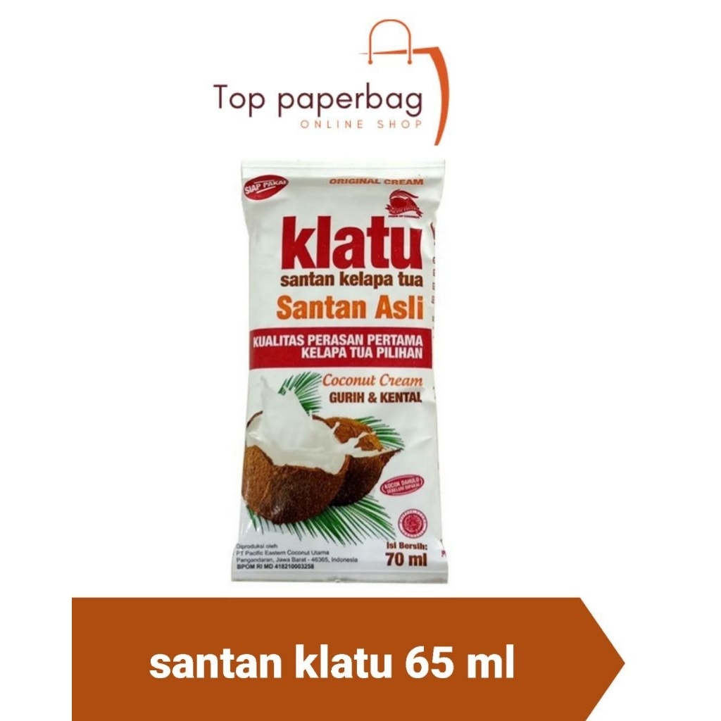 KLATU SANTAN KELAPA TUA INSTAN 65ml