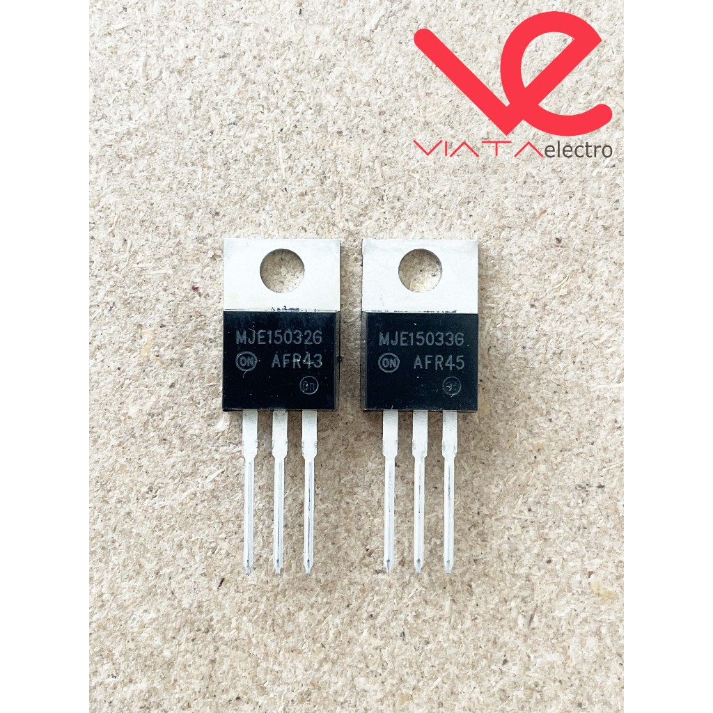 MJE15032 MJE15033 ASLI ORIGINAL (1SET) MERK ON ORI MJE15032G MJE15033G ups
