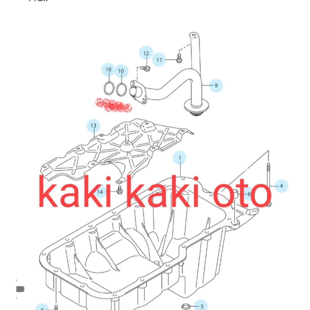 Seal oring Strainer seal O ring grand vitara escudo sidekick vitara