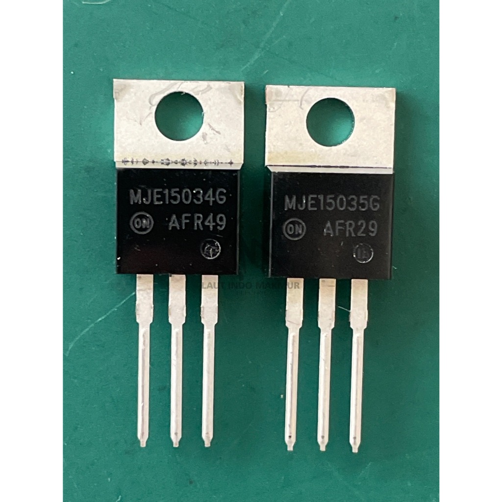 MJE15034 MJE15035 ORIGINAL MERK ON MJE15034G MJE15035G ASLI MJE 15034 15035 ups