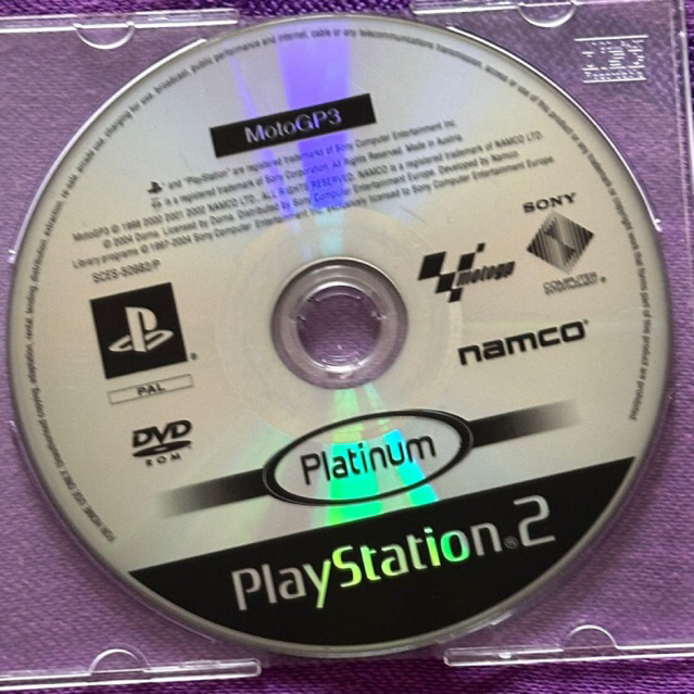 kaset ps2 ori pal motogp 3