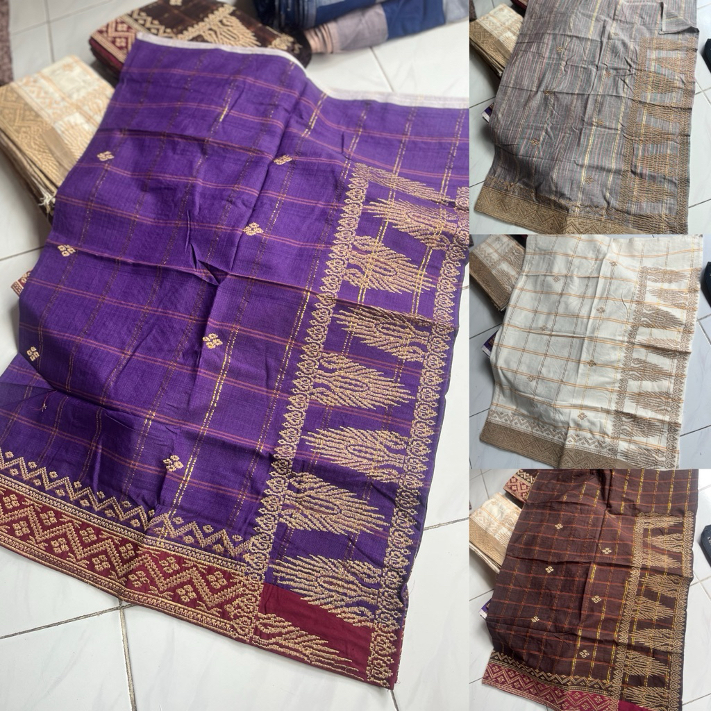 Saput Endek Bordir Rebong Bali