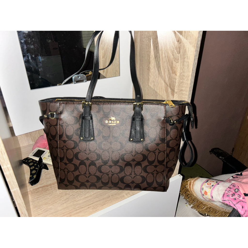 preloved coach tote bag