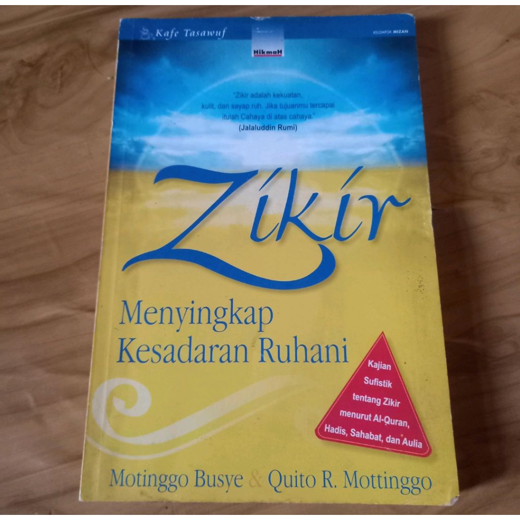 zikir menyingkap kesadaran ruhani motinggo busye dzikir tasawuf sufi