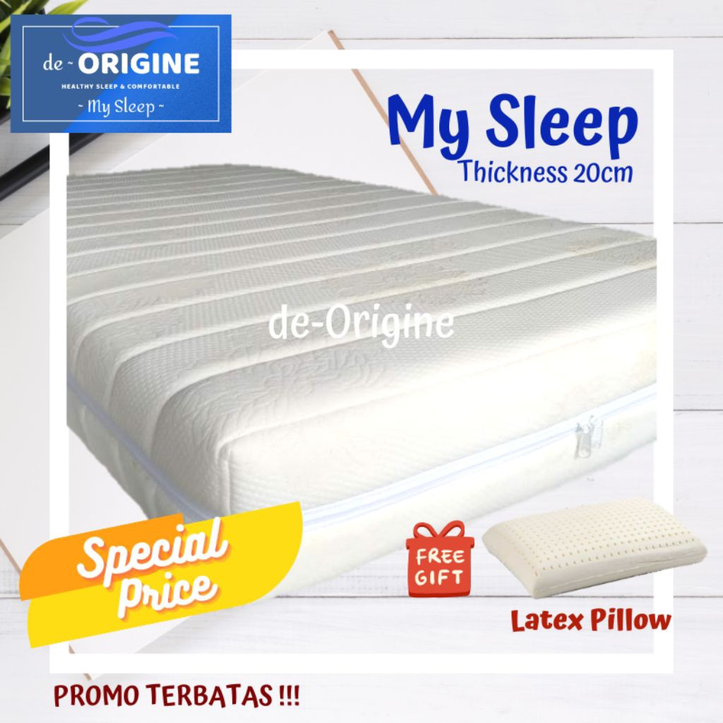 [BEST PRICE] Kasur Latex Ortho de-ORIGINE My Sleep 90x200x20 / 100x200x20  / 120x200x20