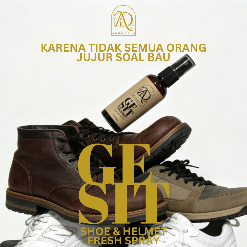ARUMDALU GESIT | PARFUM SEPATU OLAH RAGA | PEWANGI SEPATU OLAH RAGA | SEPATU OLAH RAGA | KEMASAN 60 