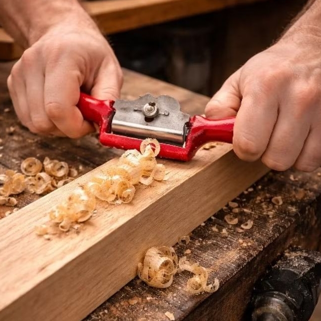 alat serut kayu manual spokeshave 9inch ketam mini sugu kayu