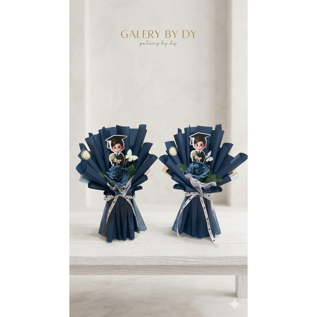 buket wisuda  buket topper wanita dan laki laki