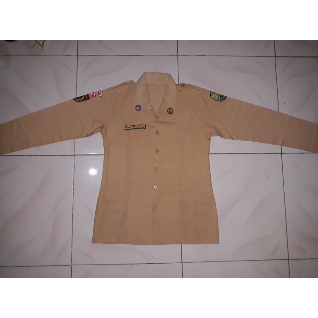 seragam pramuka smk preloved