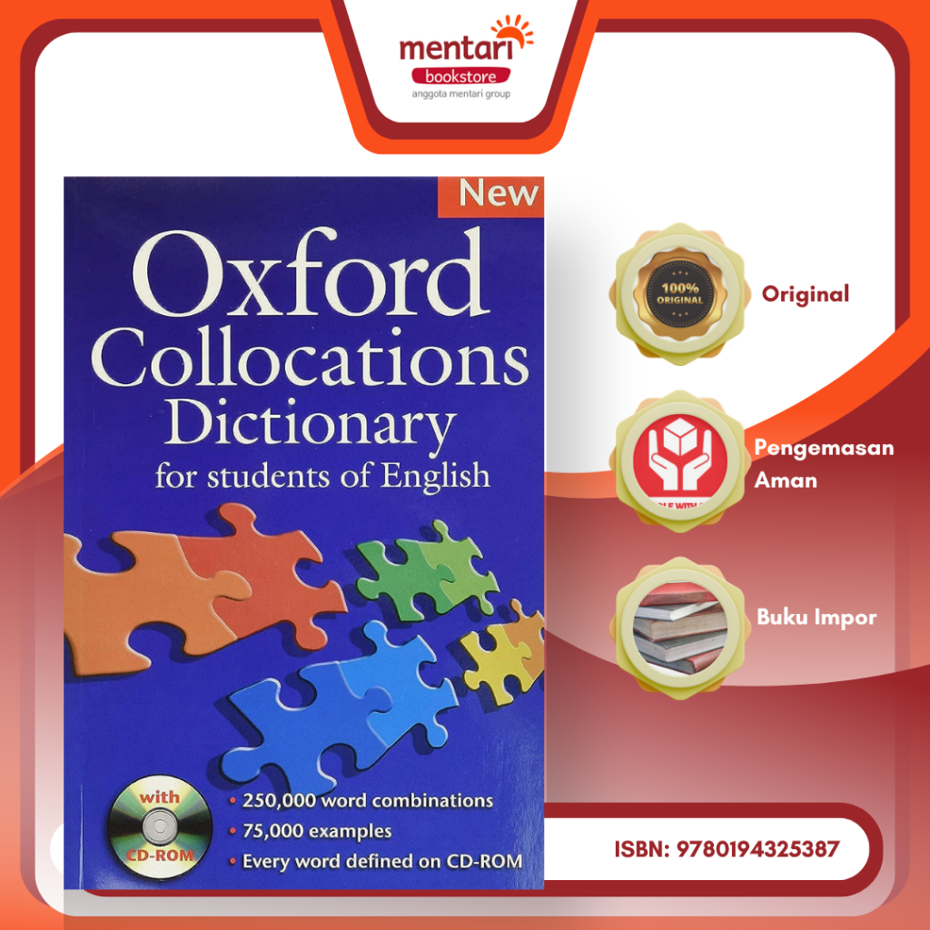 Kamus Oxford Collocations Dictionary for Students of English | Kamus Kolokasi Bahasa Inggris Oxford