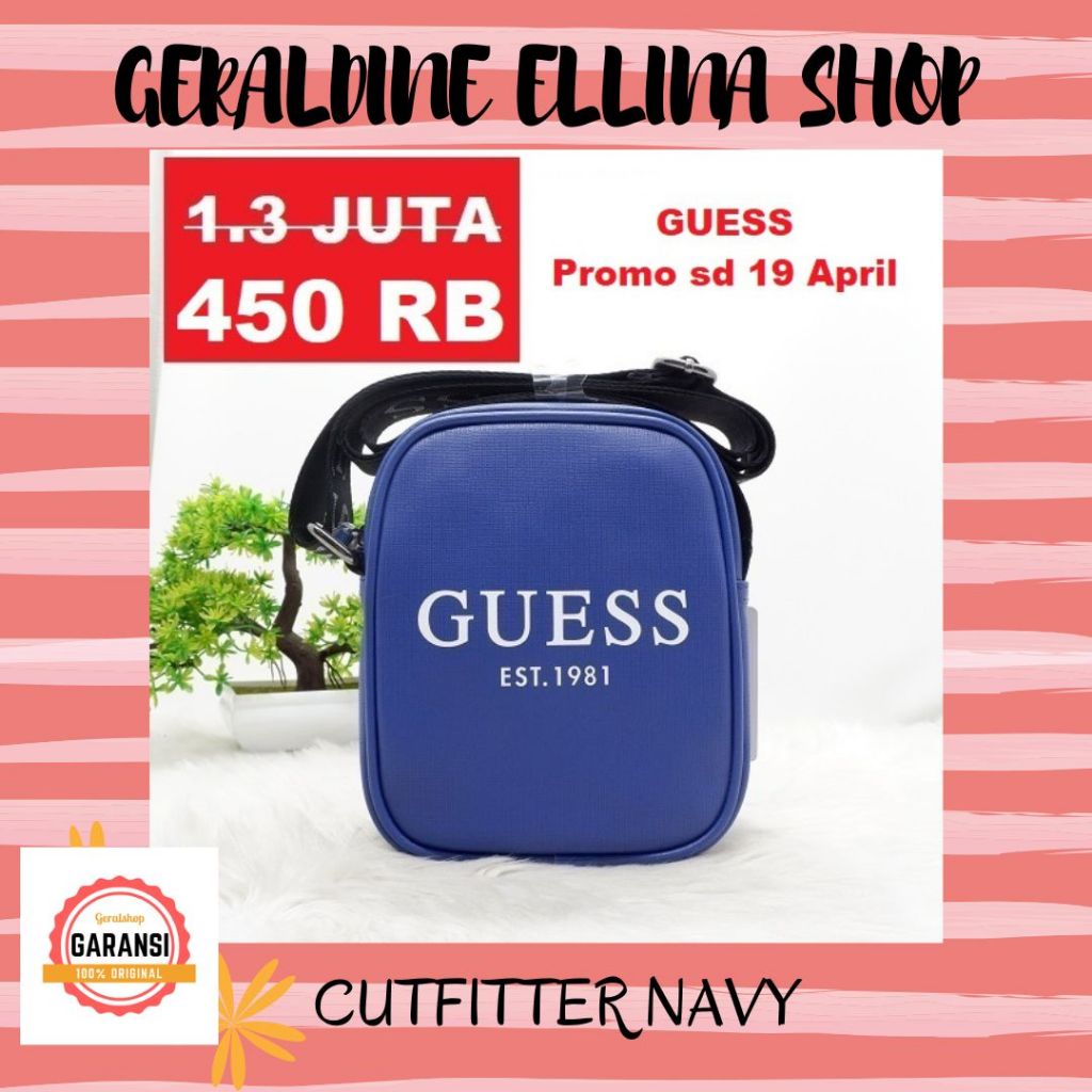Tas Guess original sale camera bag seri CUTFITTER
