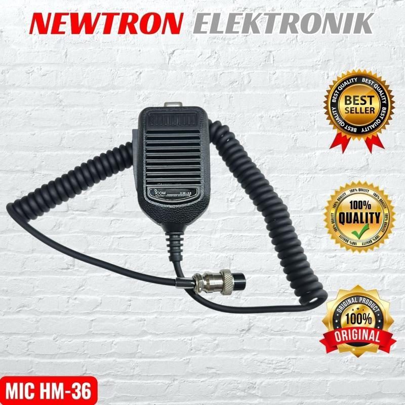 Mic HM36 Radio Rig IC 718 IC718 IC78 78 IC229 229 IC228 228 IC707 707 756 7600 7800 IC228H HM-36 PTT