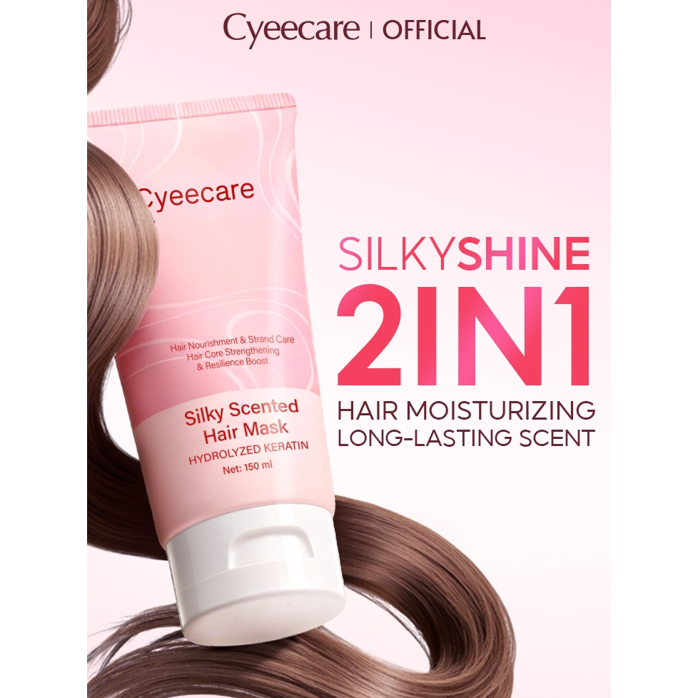 Cyeecare Masker Rambut Keratin Hair Mask Treatment Salon - Rambut Halus Lembut Wangi Anti Rontok Ker