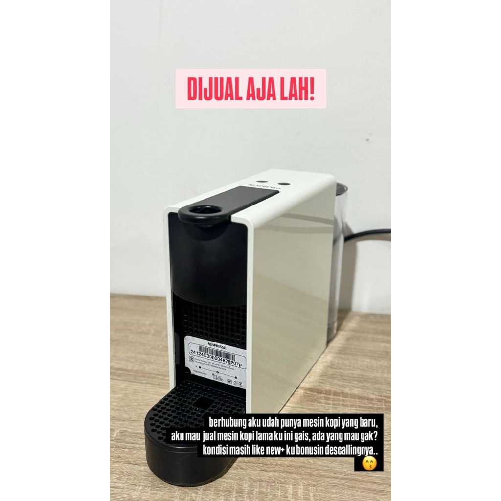 NESPRESSO ESSENZA WHITE