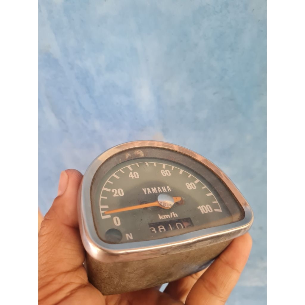 speedometer yamaha v75 v80 second original