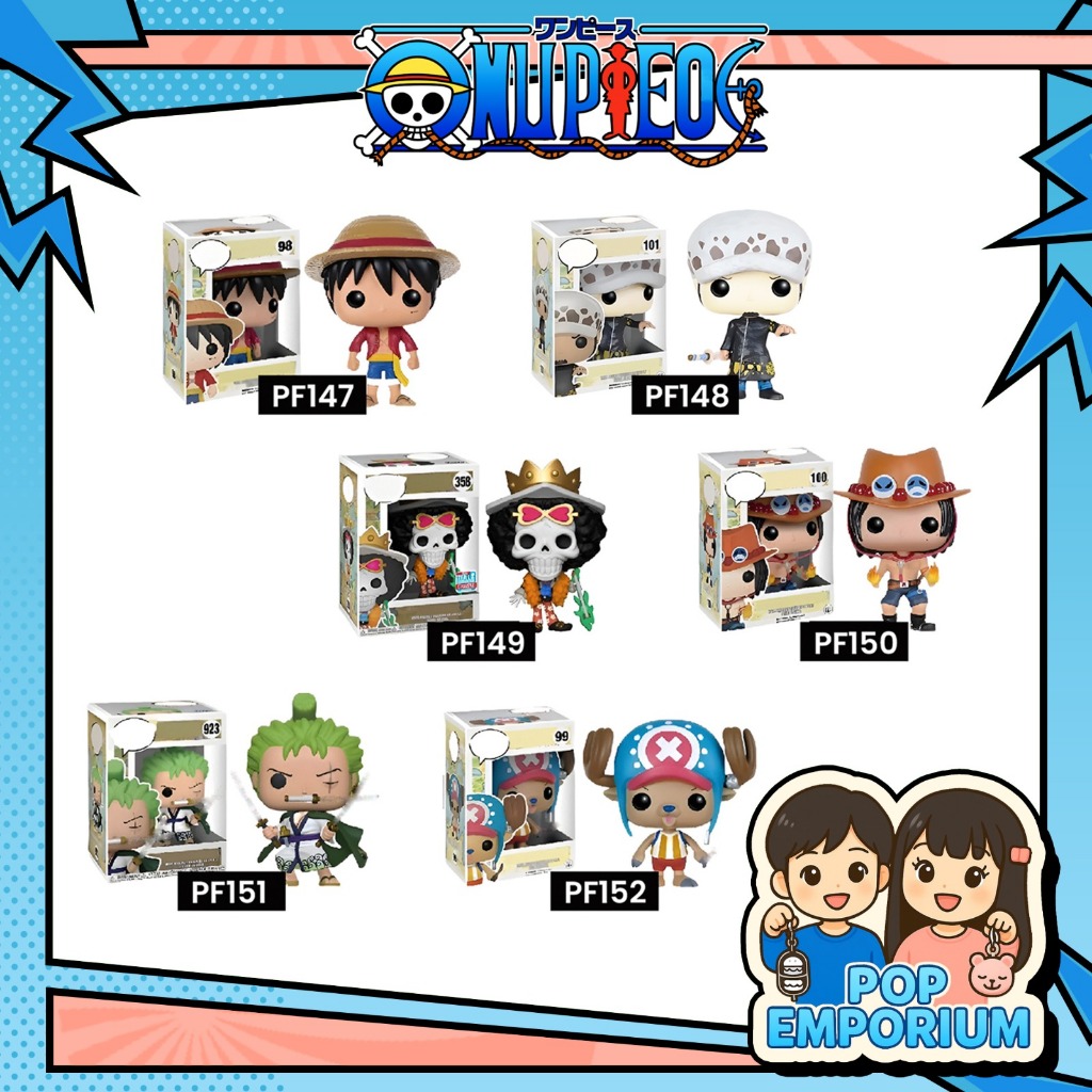 POP EMPORIUM Figure Pop One Piece Mainan Koleksi Action Figure