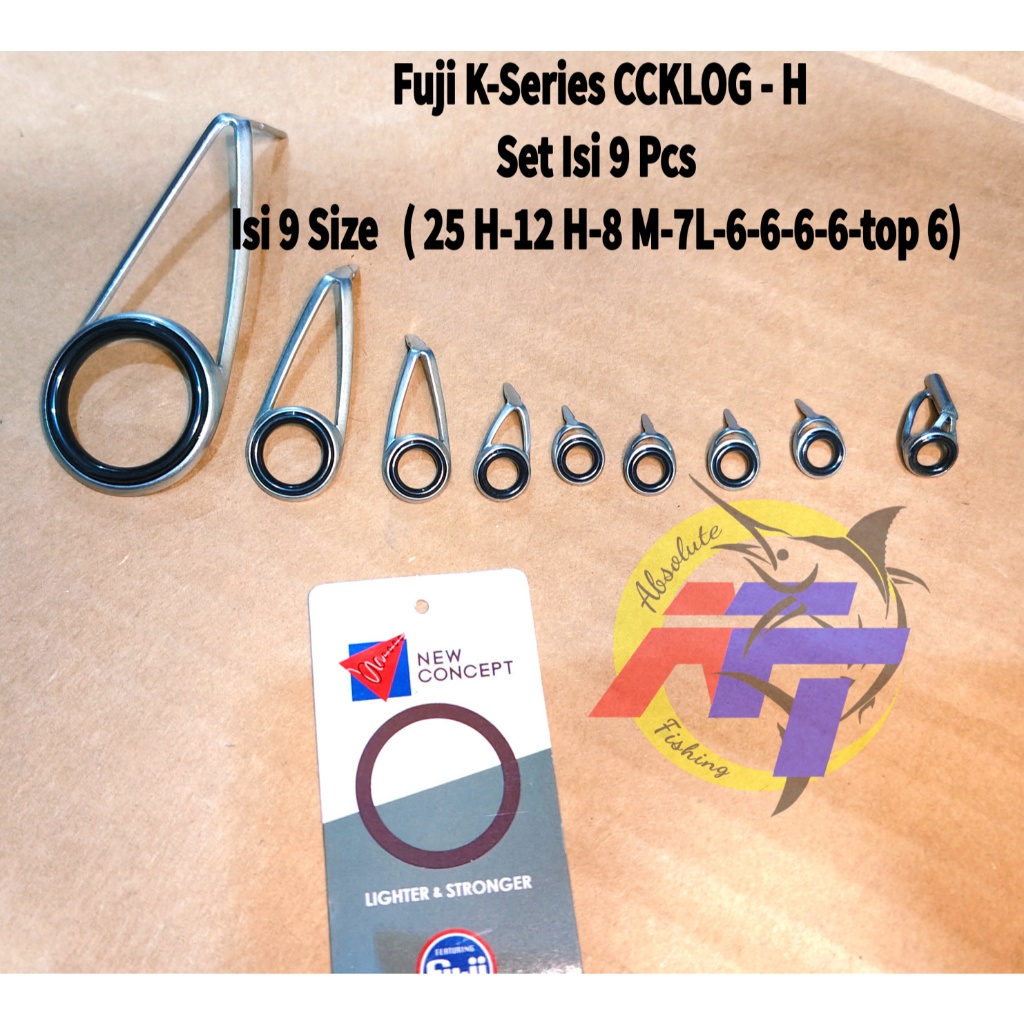 Ring set Fuji K - Series Set Type CCKTOG - H set 7 pcs 9 pcs ori