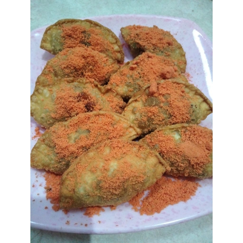 pangsit isi ayam suwir