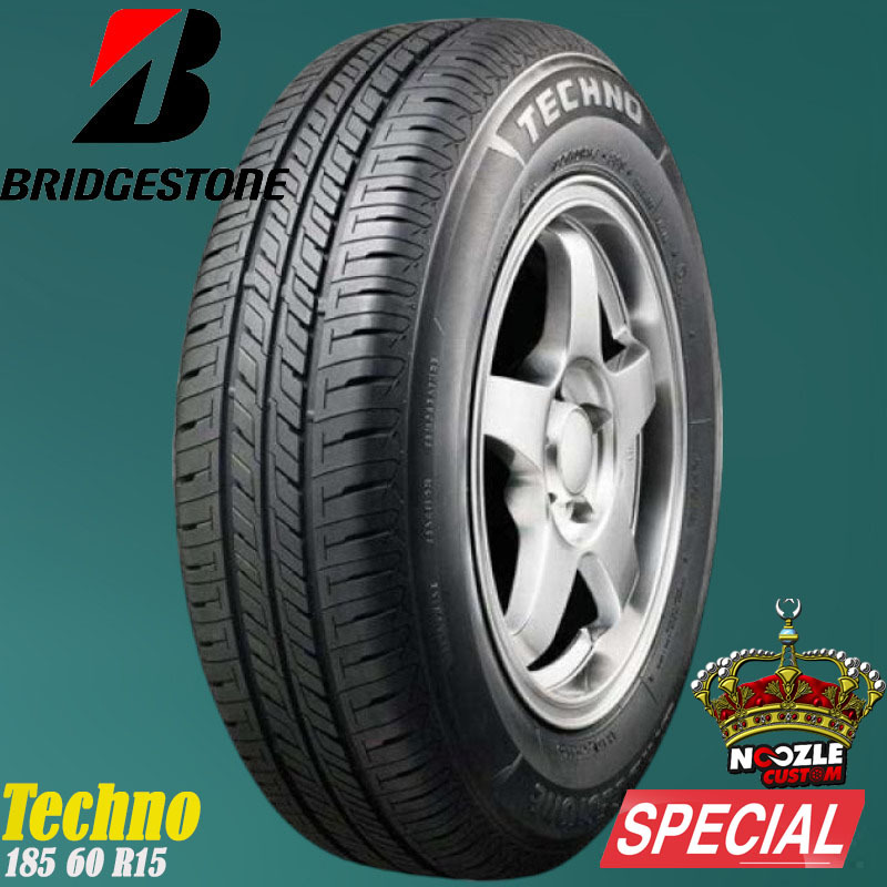 Ban Mobil Ukuran 185 60 R15 Bridgestone Ban Luar Tubles BS Type Techno Ring 15 Nik Terbaru