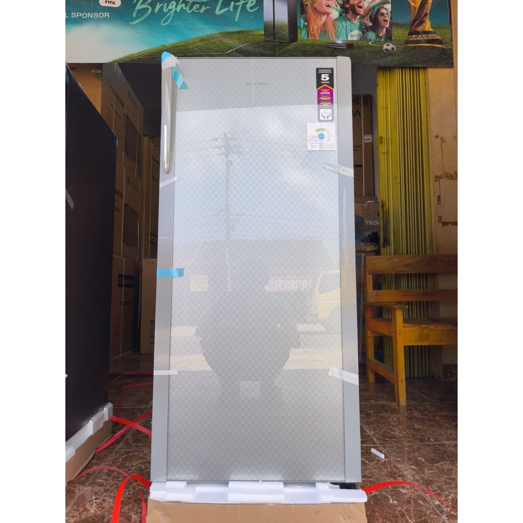 kulkas Polytron 18DDS / kulkas Polytron 1 pintu 182 liter