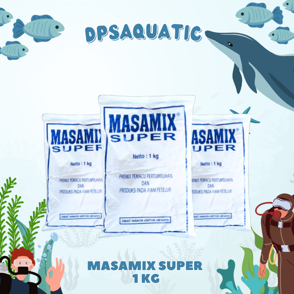 MASAMIX SUPER 1 KG - Premix Untuk Meningkatkan Produksi Ayam Petelur