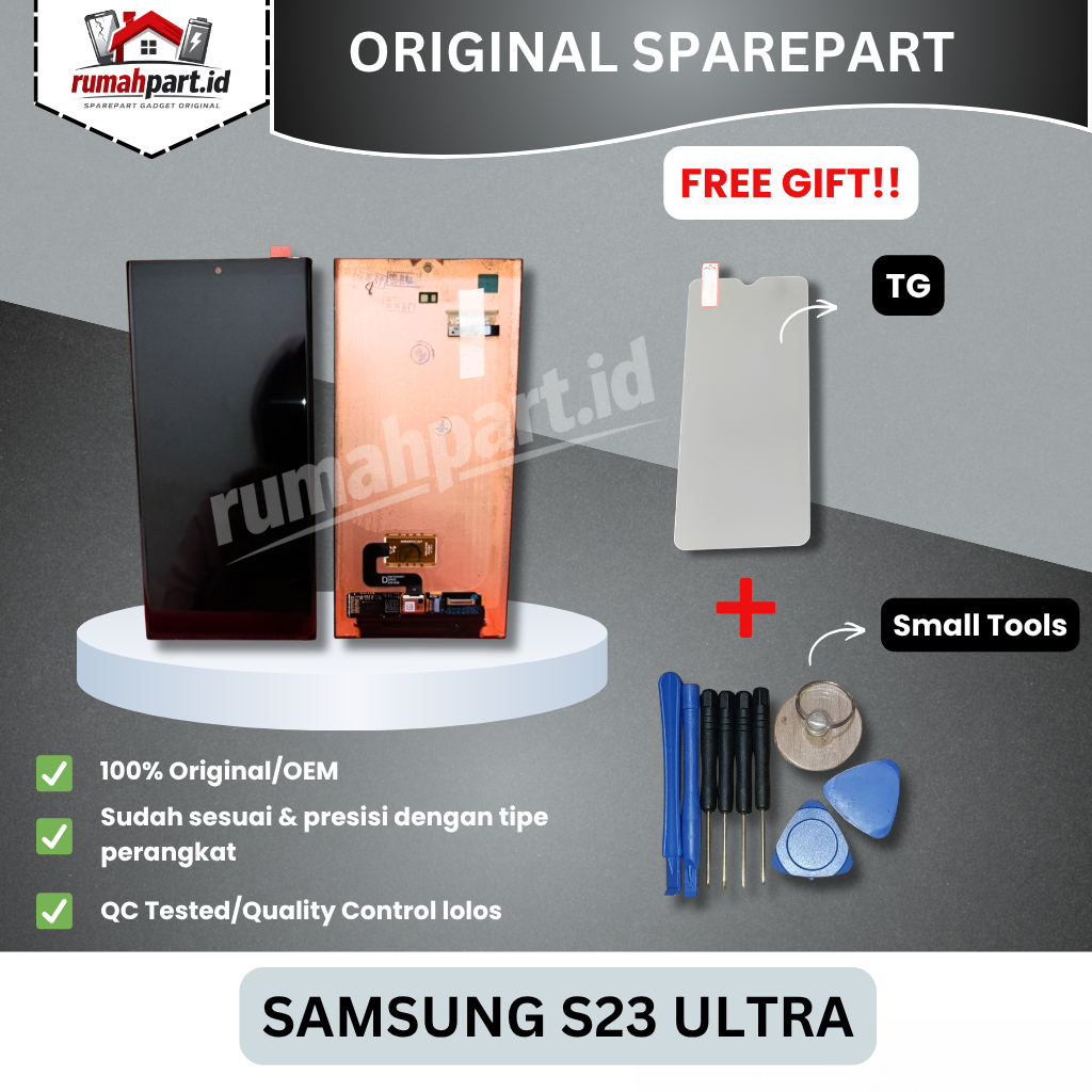 LCD + FRAME SAMSUNG S23 ULTRA ORIGINAL