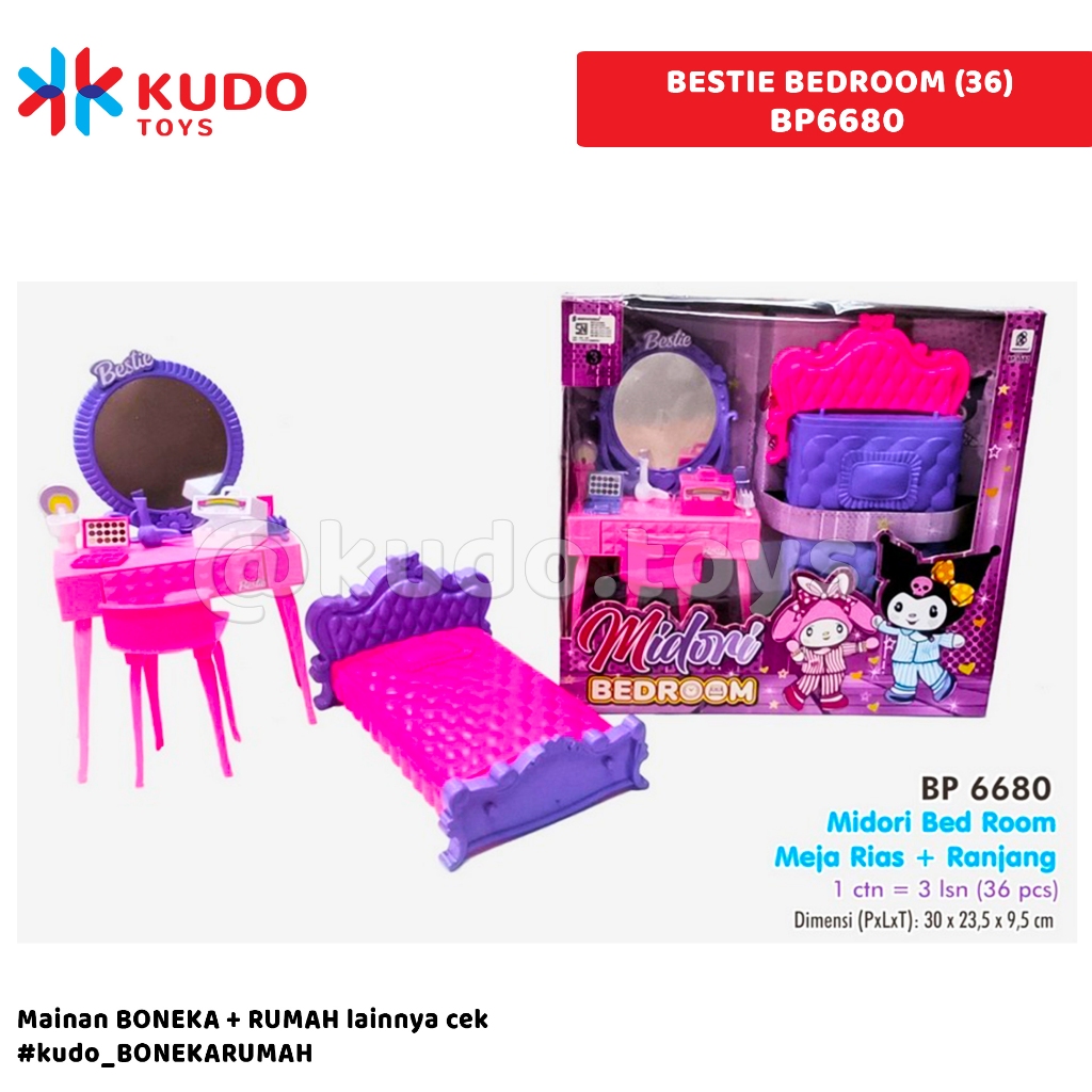 MAINAN ANAK BEDROOM SET (BP6680)