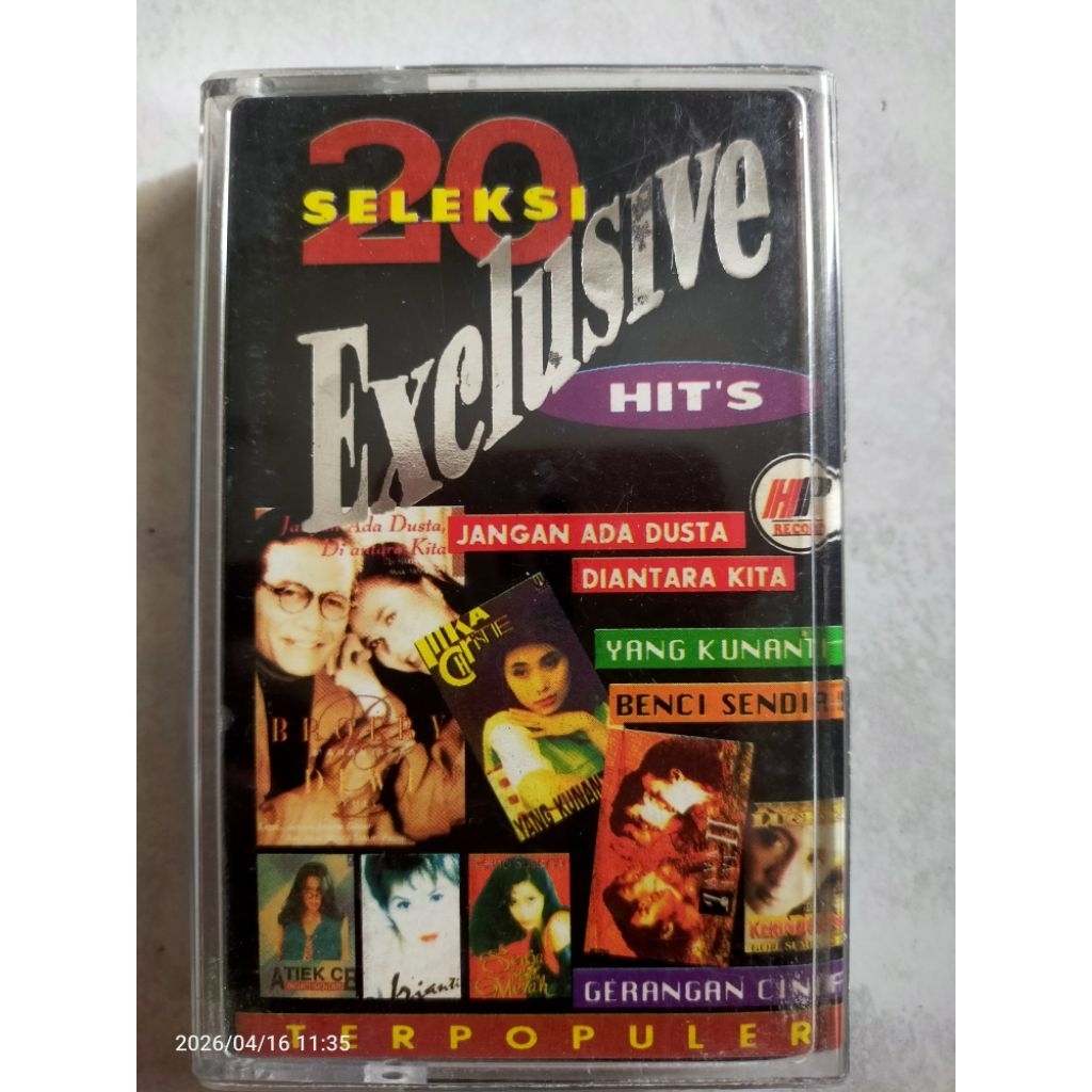 kaset pita jadul 20 SELEKSI EXCLUSIVE HIT'S