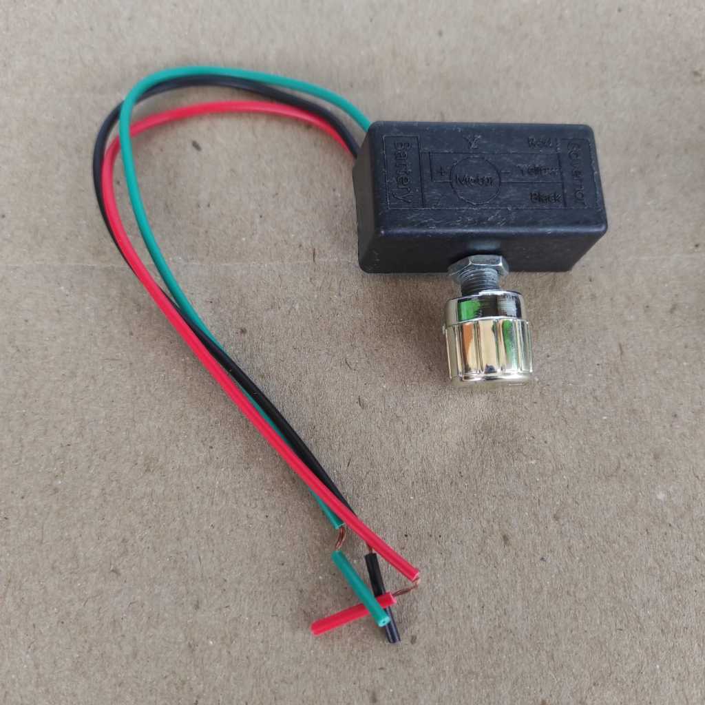 Dimmer sprayer elektrik HWDZ potensio pompa DC pengatur kecepatan sprayer