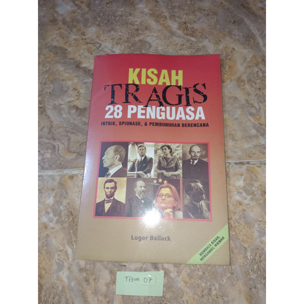 Buku Kisah Tragis 28 penguasa by Luger Ballack