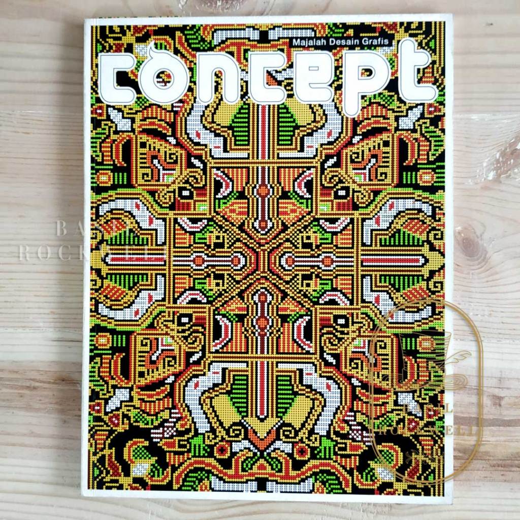 Concept Magazine Vol. 1 Edisi 06 2005 Graphic Design Illustration Majalah Desain Grafis