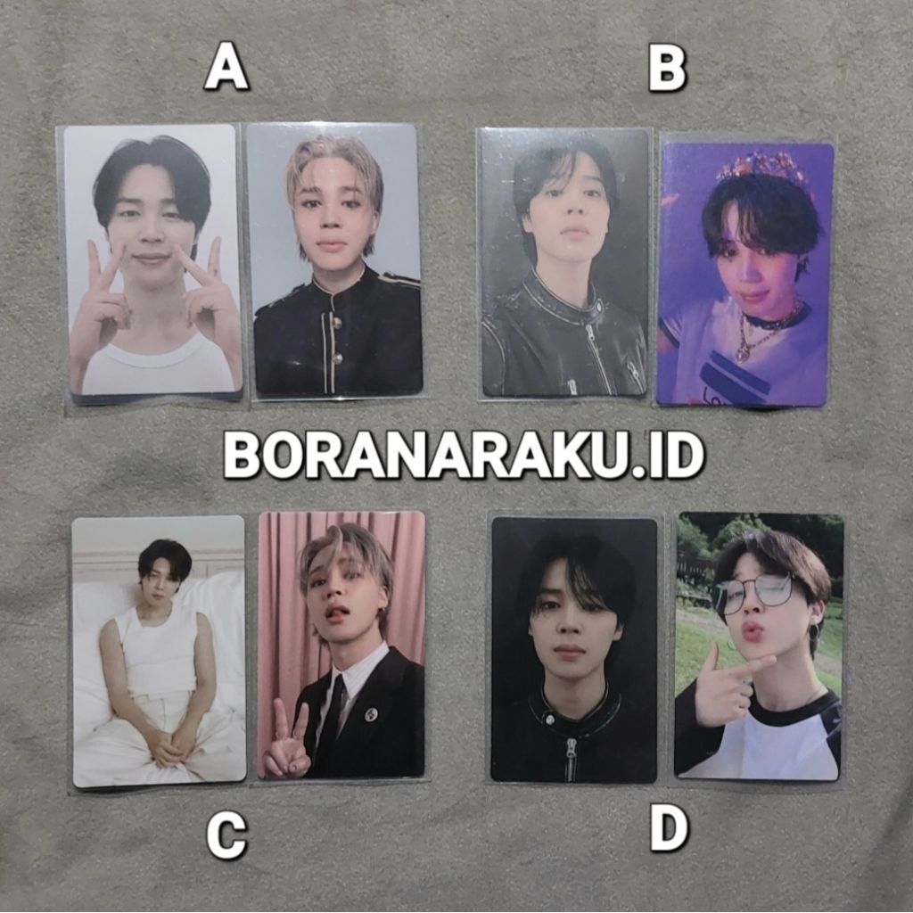 Photocard BTS Jimin Crown LD UMS Muse POB Muse Jimin melet Face In the soop