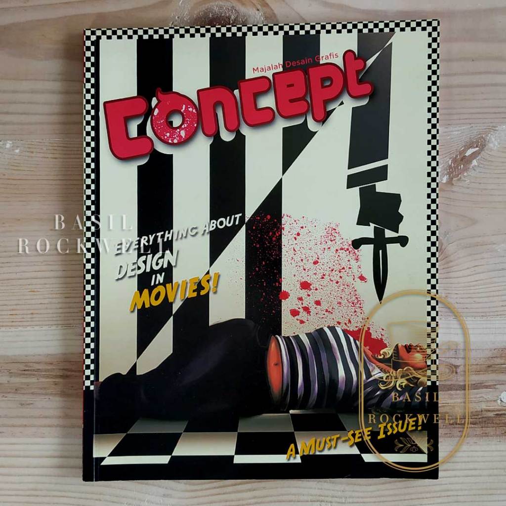 Concept Magazine Vol. 5 Edisi 27 2009 Majalah Ilustrasi Logo Typography Desain Grafis