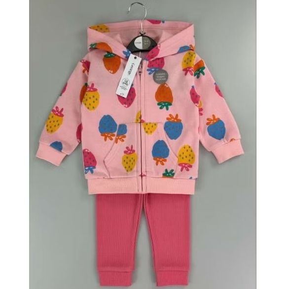 setelan JAKET PINK GEORGE