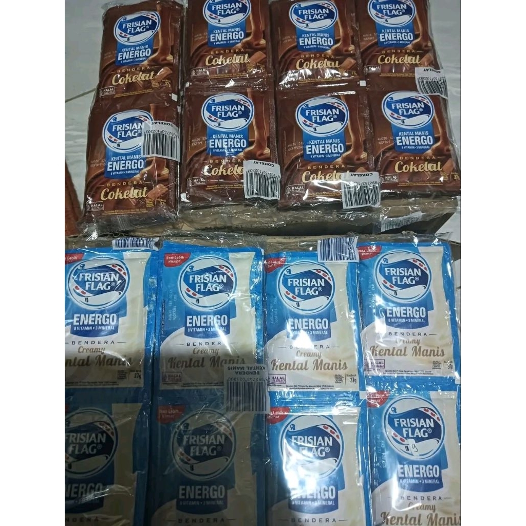 Susu Kental Manis Frisian Flag Sachet 1 Renceng 6 Sachet
