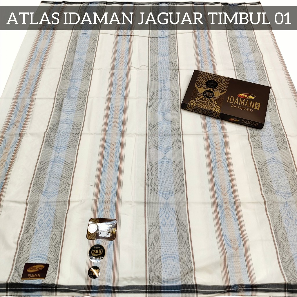 Sarung ATLAS IDAMAN KEMBANG dan JAGUAR Halus Dingin Murah