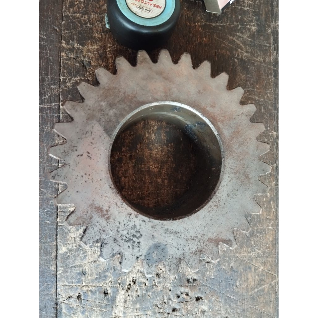 roda gigi, gigi roll, gigi lurus, gigi penggerak 14,5cm