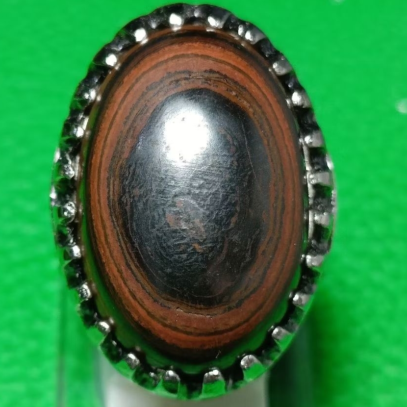 akik badar besi puser mata dewa original nempel magnet