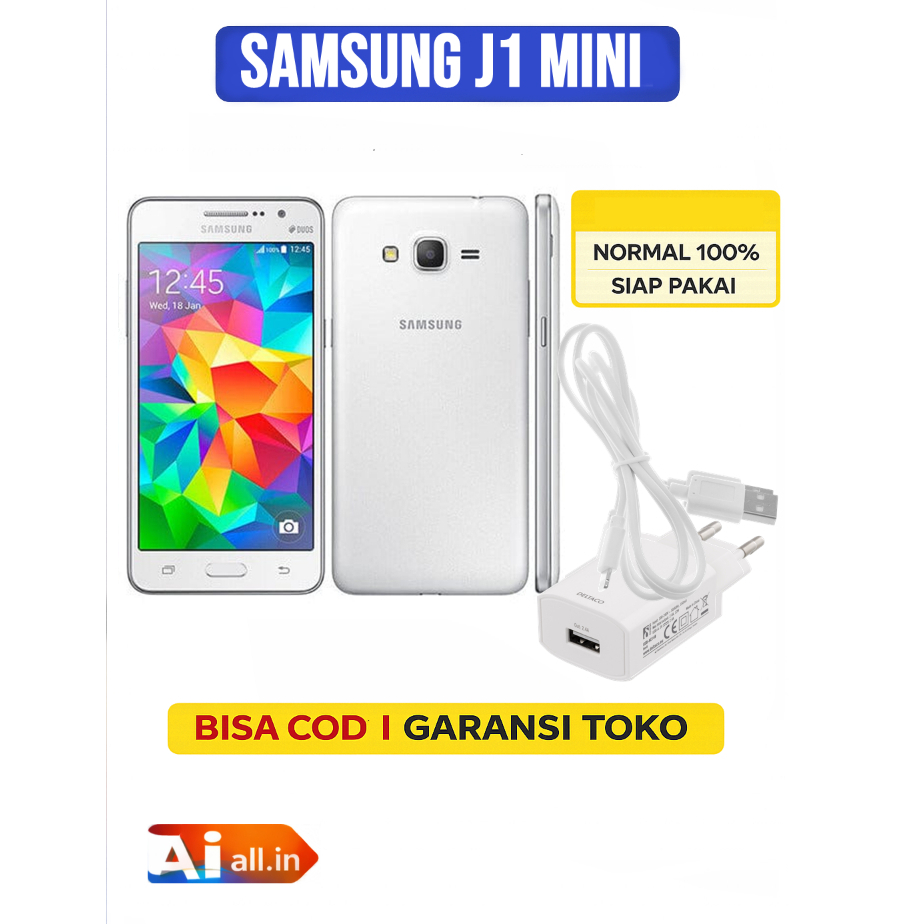 Samsung Galaksi V2/J1Mini Ram 1GB/8GB Jaringan HSPA Ponsel Second/Bekas Bisa Langsung Digunakan