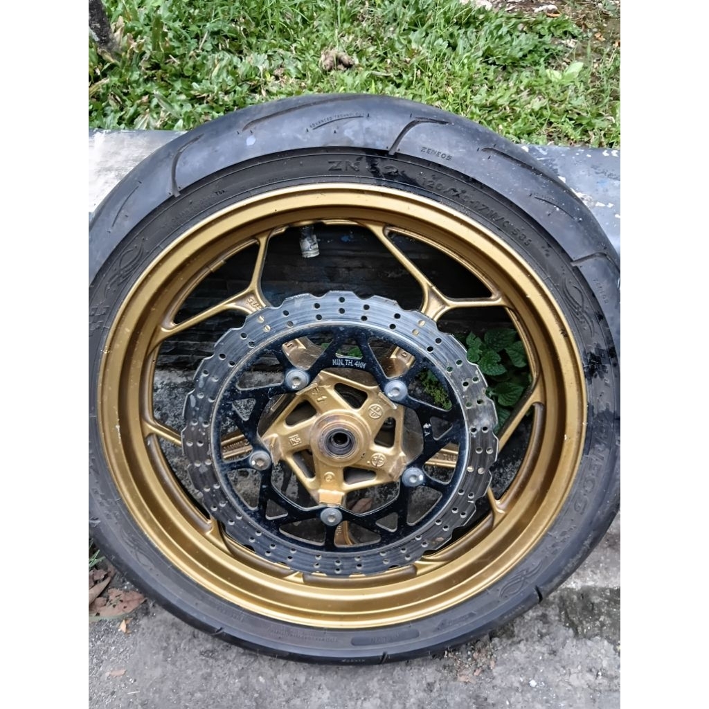Velg depan Kawasaki ninja 250 rr mono z 250 sl satu silinder 250rr z250sl original  ori pelek velk s