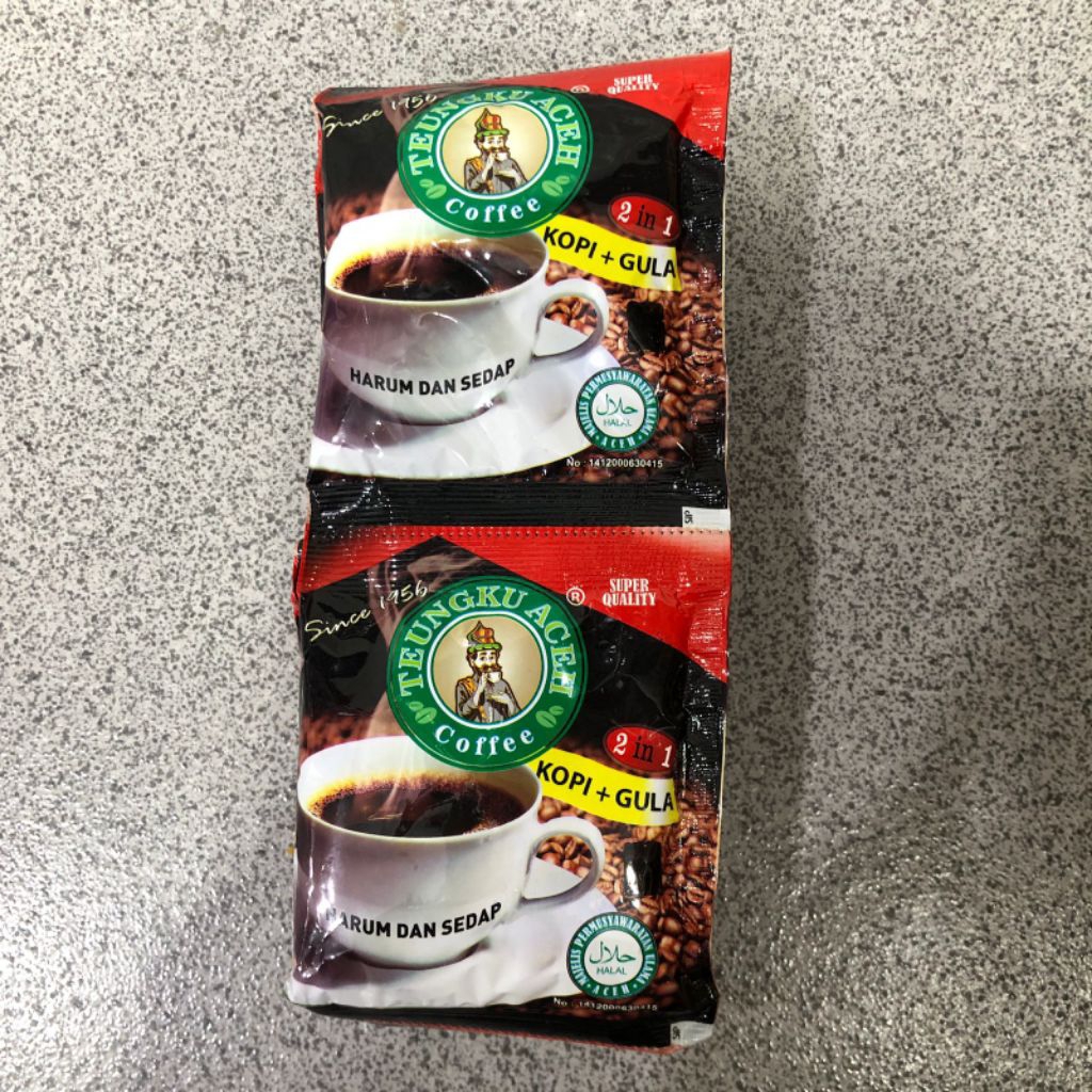 Kopi Sachet Teungku Aceh isi 10 sachet / oleh-oleh khas aceh