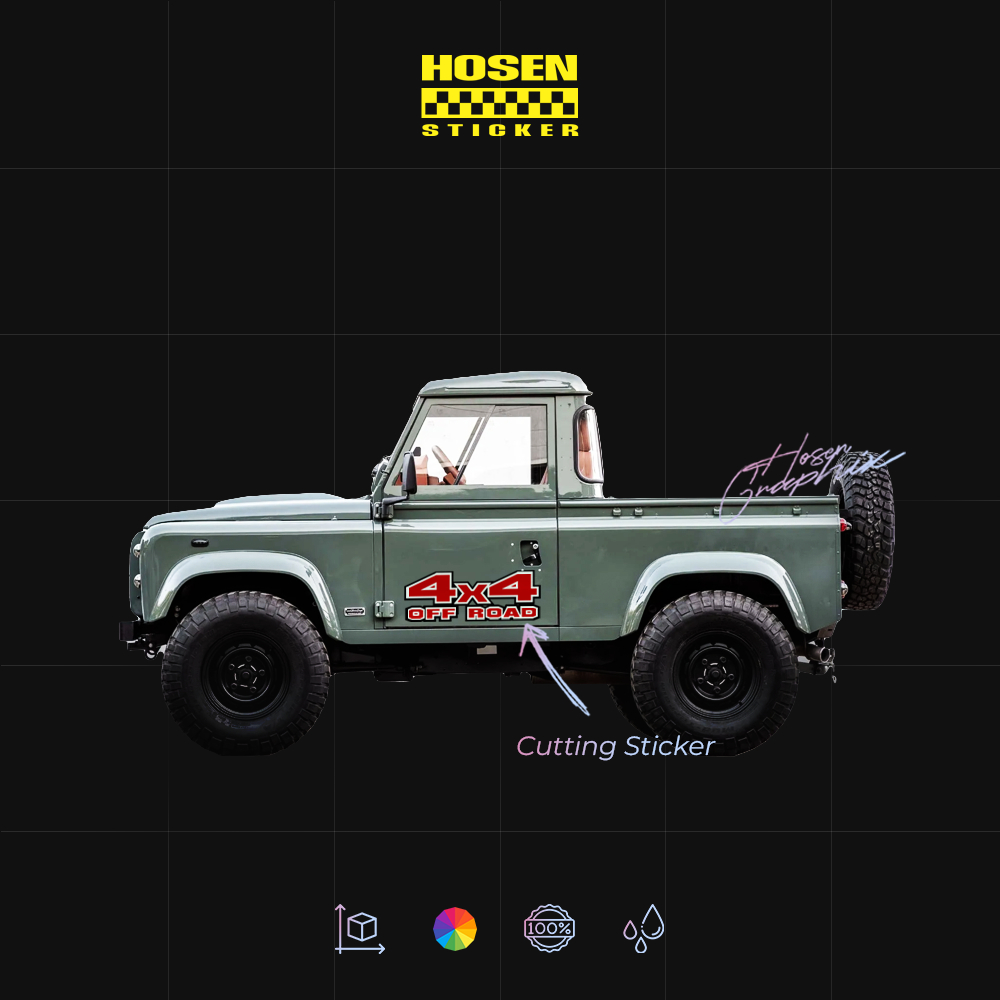 Sticker 4X4 Offroad