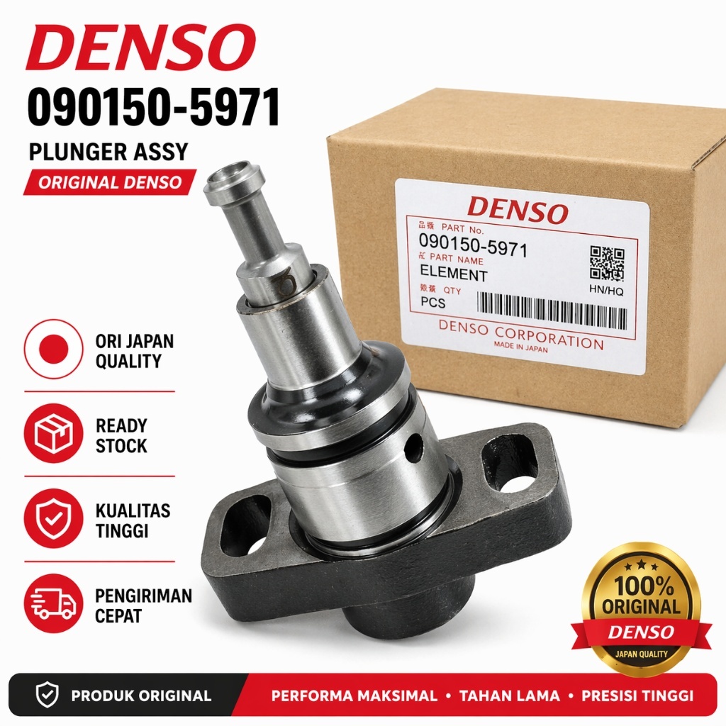 Plunger Mitsubishi Canter PS125 125PS 5971 Asli  - Element Injection Pump Plunyer Blok Bospom Truk H
