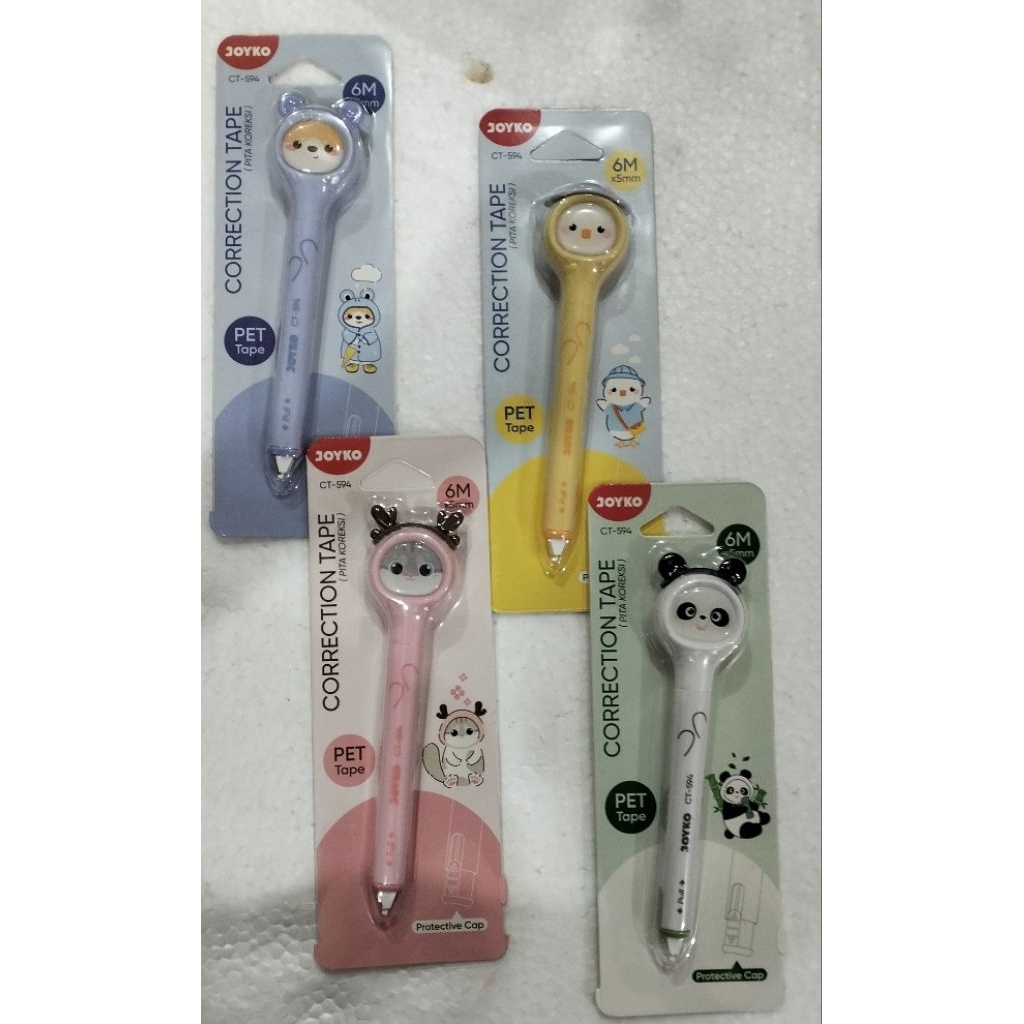 TIP-EX RODA CT- 594 MEREK JOYKO TIP-EX KERTAS TIP-EX TARIK
